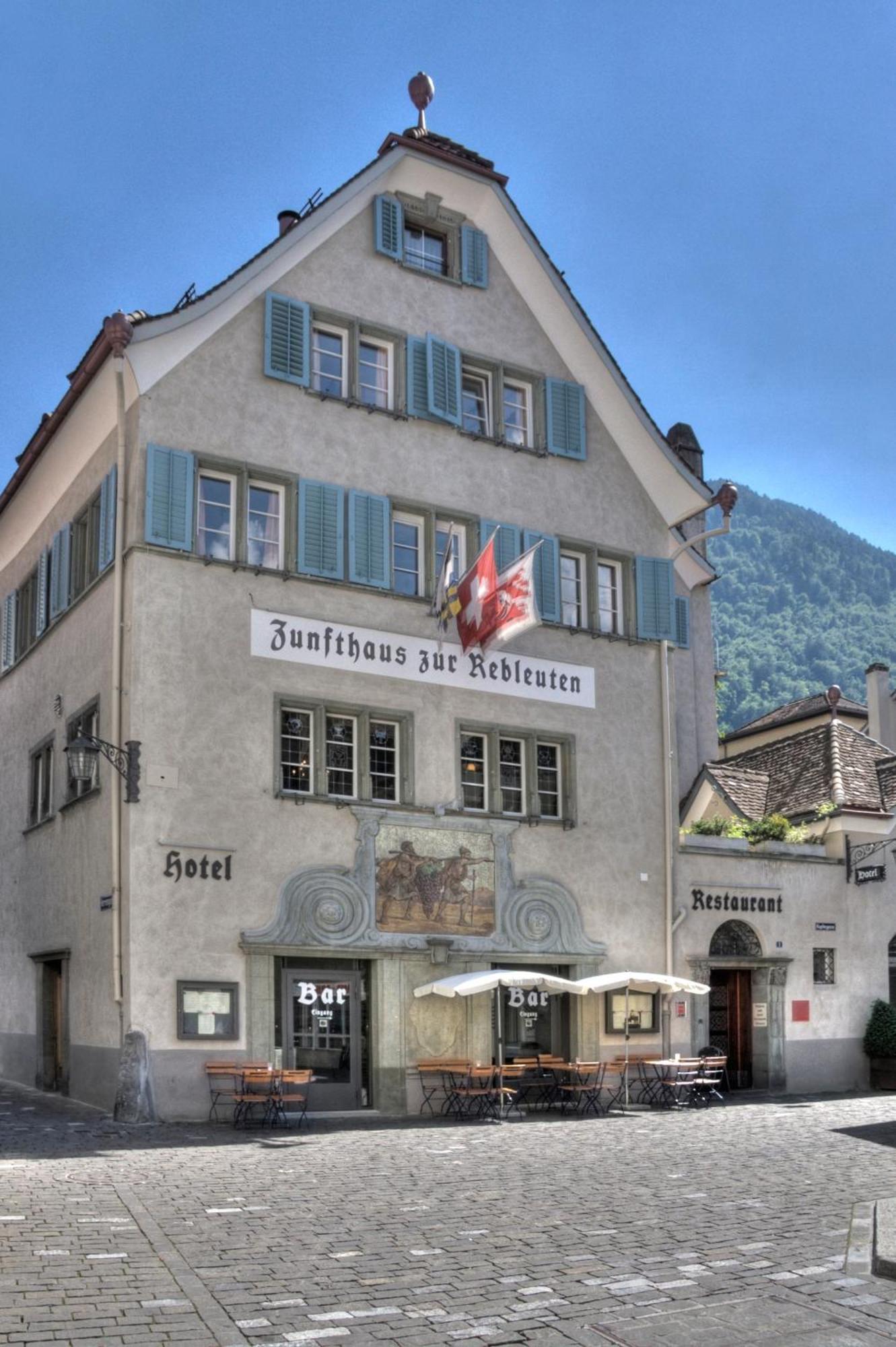 Zunfthaus Zur Rebleuten Кур Екстериор снимка